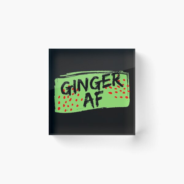 Artikelvorschau, Ingwer AF entworfen und verkauft von Ginger Life Designs.