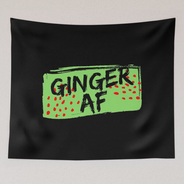 Artikelvorschau, Ingwer AF entworfen und verkauft von Ginger Life Designs.