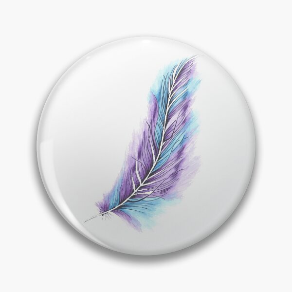 Aperçu de l'œuvre colorful feather créée et vendue par Achily.
