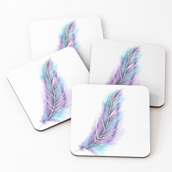 Item preview, colorful feather designed and sold by Achily.