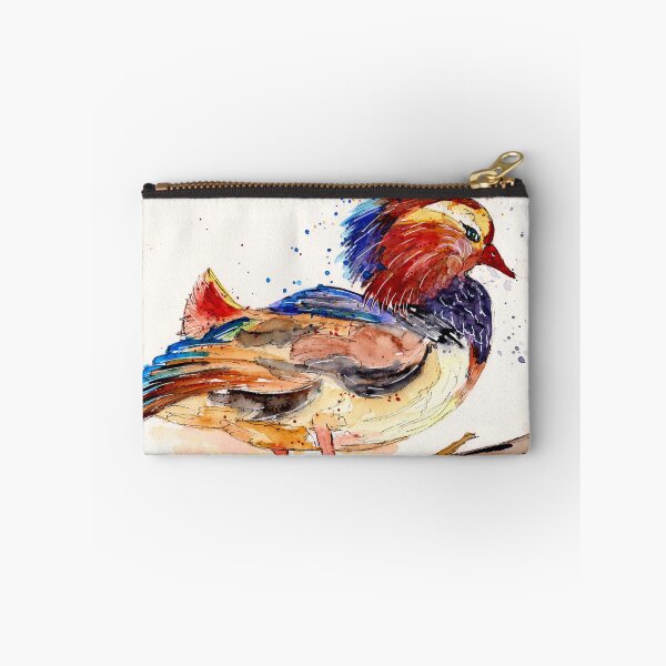 Item preview, Mandarin Duck Watercolor designed and sold by Sebastian Grafmann.