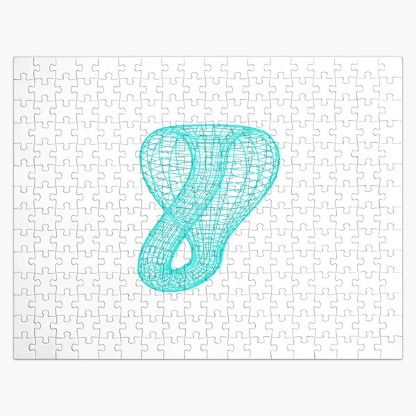 A two-dimensional representation of the Klein bottle immersed in three-dimensional space, #TwoDimensional, #representation, #KleinBottle, #immersed, #ThreeDimensional, #space Jigsaw Puzzle