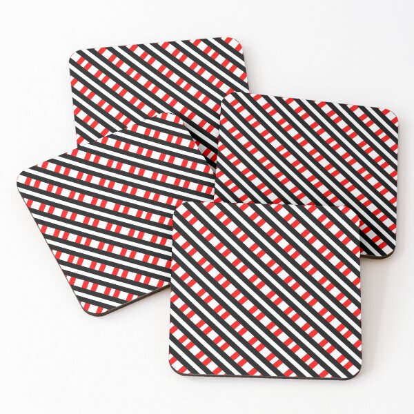 Item preview, Black, White and Red Pattern #2 designed and sold by williamcuccio.