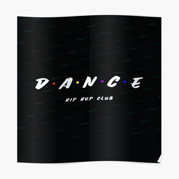 Dance Swag Posters Redbubble - admin commands to dance club party roblox