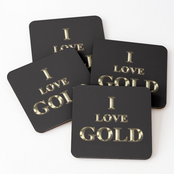 Item preview, I LOVE GOLD designed and sold by Kirf.
