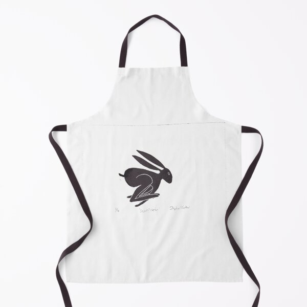 Item preview, Scat! Noir - A Running Hare in Black designed and sold by Angrydad1956.