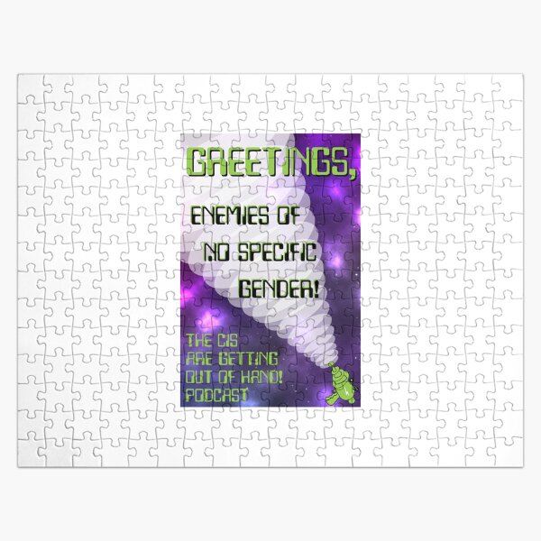 The Cis Are Getting Out of Hand podcast logo Jigsaw Puzzle