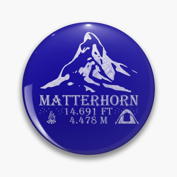 Item preview, Matterhorn montaña senderismo altitud diferencia Alpes vacaciones designed and sold by DerNerd.