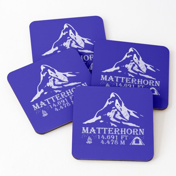 Item preview, Matterhorn mountain hiking altitude difference Alps vacation designed and sold by DerNerd.