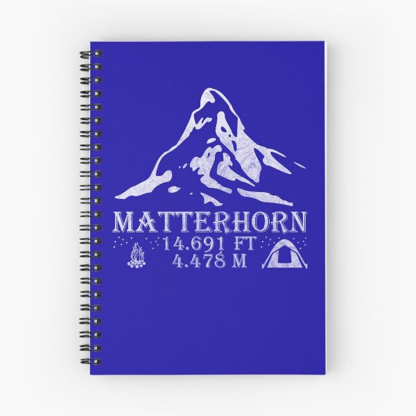 Artikelvorschau, Matterhorn Berg Wandern Höhenmeter Alpen Urlaub entworfen und verkauft von DerNerd.