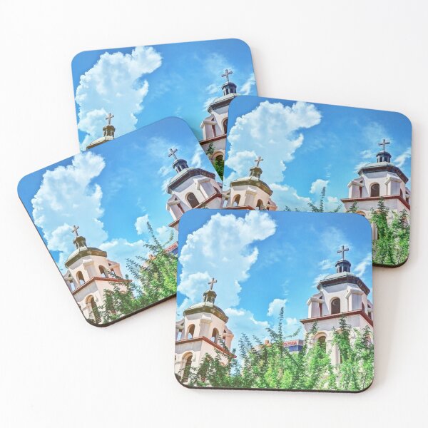 Item preview, Arizona Phoenix Christian Church Clouds Blue Sky Green Photography Design designed and sold by TheGreekGuy.
