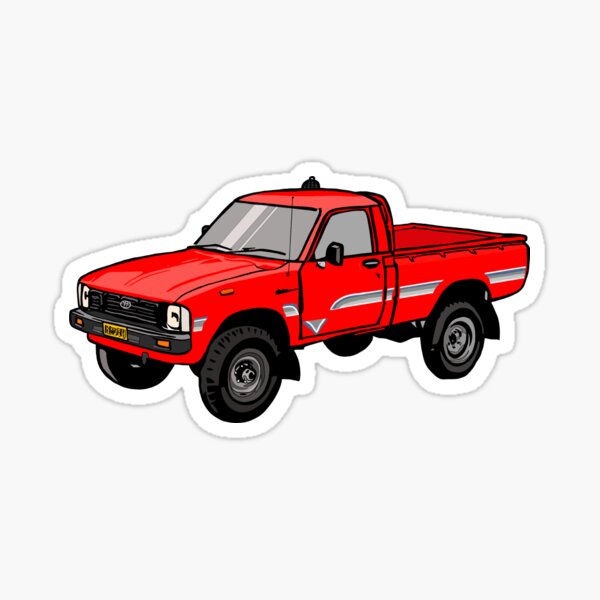 Toyota Hylux Hilux Pick Up Truck Sticker