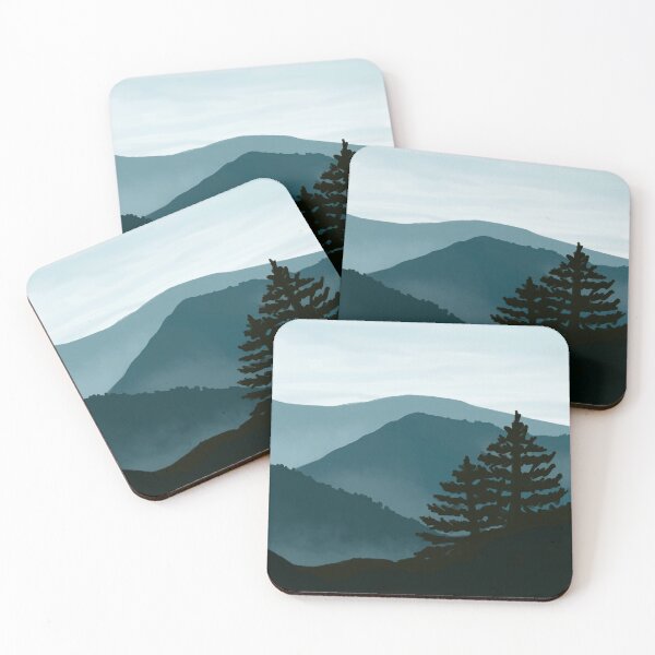 Item preview, Blue Landscape Mountains designed and sold by trajeado14.