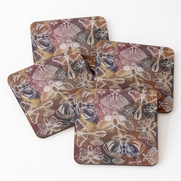 Item preview, Autumn Moths designed and sold by Dori Sparrow.