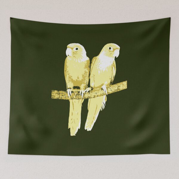 Item preview, parrot, cute parrot funny parrot, couple parrot designed and sold by SyahrulPopArt.
