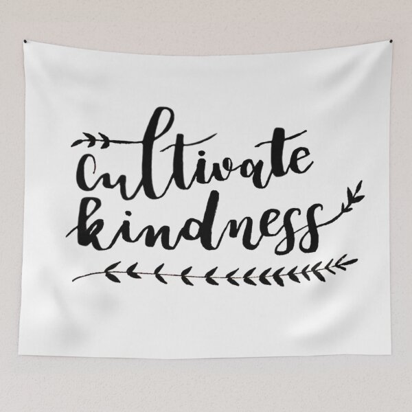 Item preview, Cultivate Kindness Positive Quote designed and sold by faithful-ink.