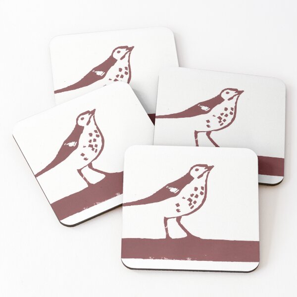 Item preview, Song Thrush about to Take Off designed and sold by Angrydad1956.