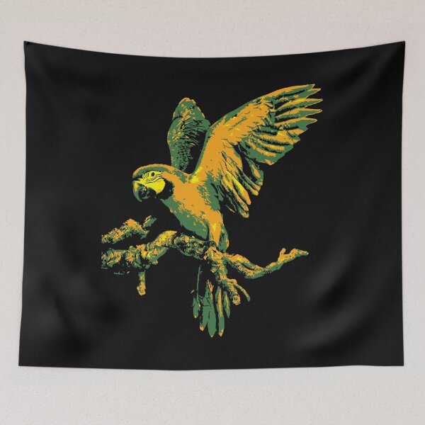 Item preview, a flying parrot, parrot  designed and sold by SyahrulPopArt.