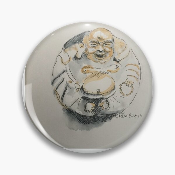 Item preview, Gold Happy Buddha designed and sold by Mary Lin Watanabe.