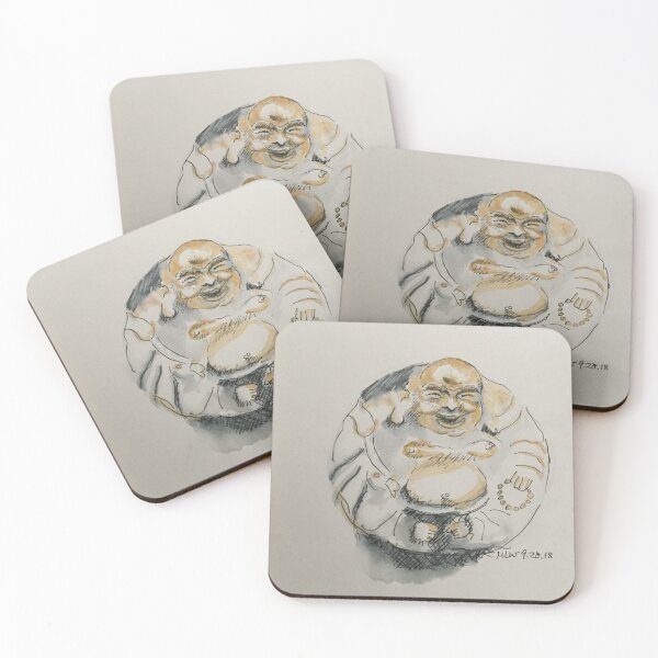 Item preview, Gold Happy Buddha designed and sold by Mary Lin Watanabe.