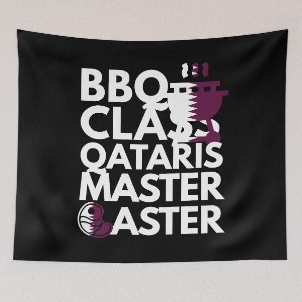 Item preview, Barbeque Class Qataris Master Baster designed and sold by HelloFromAja.