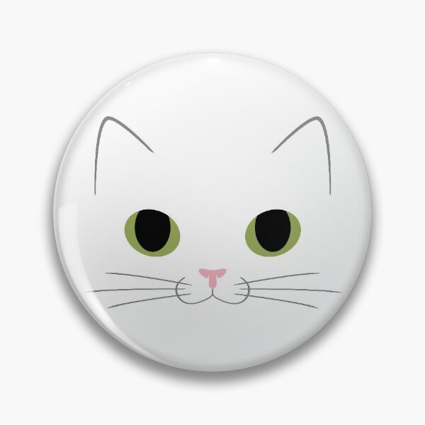 Item preview, White Cat Face designed and sold by LCWaterworth.