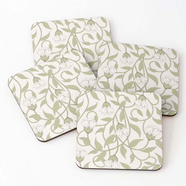 Item preview, Trailing Climbing Summer floral pattern designed and sold by bella-nora.