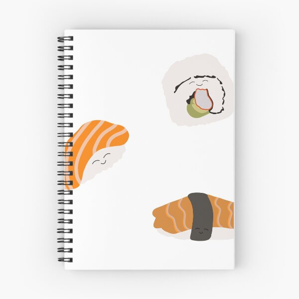 Item preview, Cute little sushis with adorable faces designed and sold by teresaedward.
