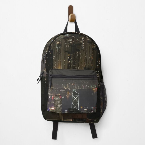 Item preview, Hong Kong skyline at night designed and sold by magartland.