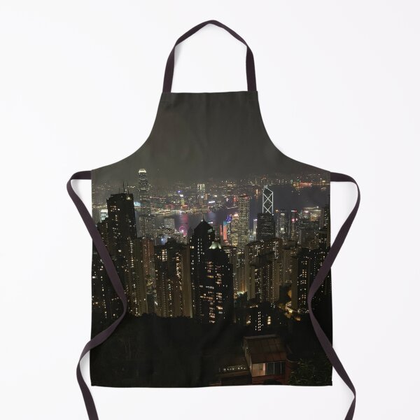 Item preview, Hong Kong skyline at night designed and sold by magartland.
