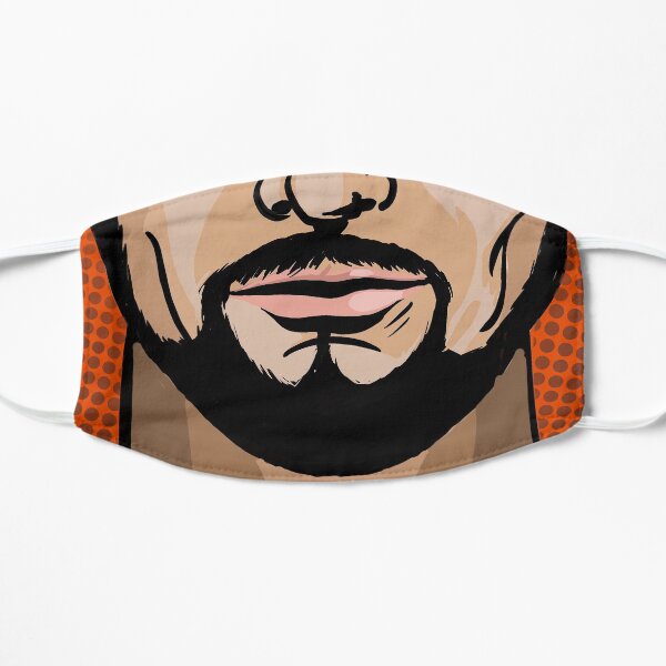 Pop Art Man’s Flat Mask