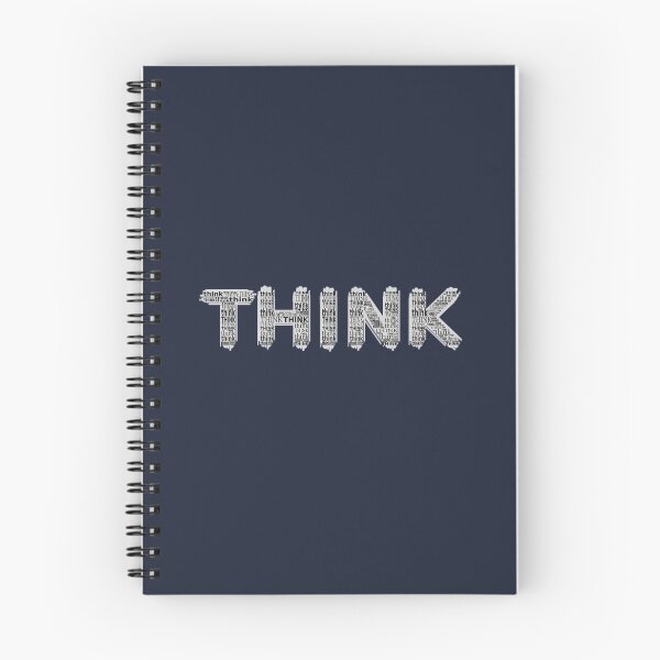 Item preview, Think in THINK (gray) designed and sold by tuzlay.