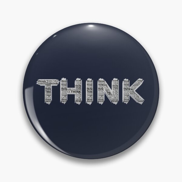 Item preview, Think in THINK (gray) designed and sold by tuzlay.