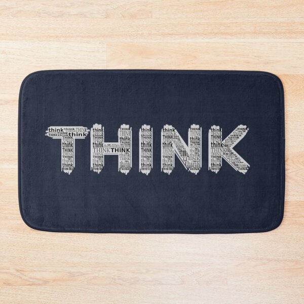 Item preview, Think in THINK (gray) designed and sold by tuzlay.