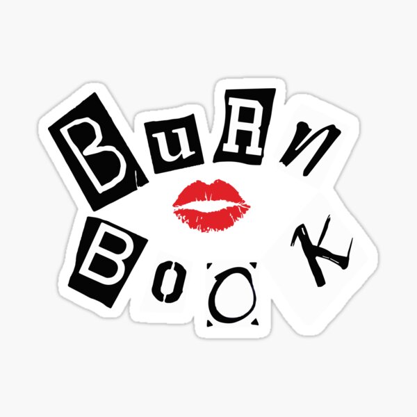 Burn Book Sticker by edisr00