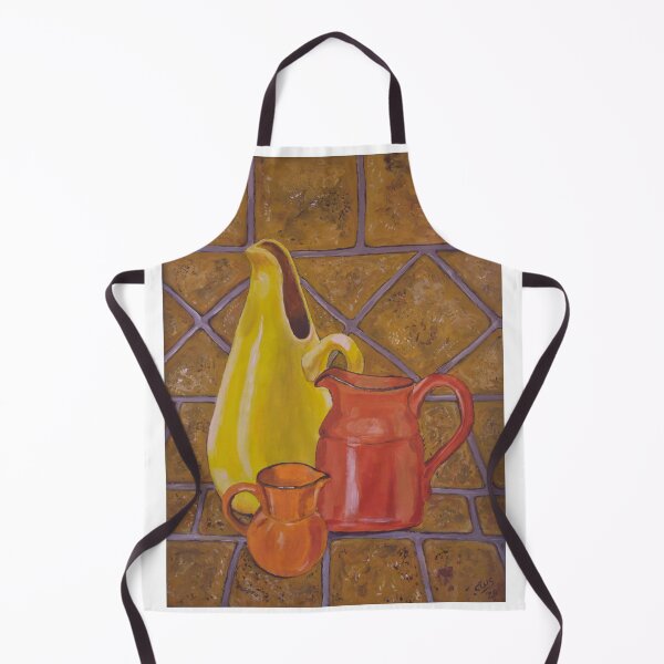 Item preview, Travertine and Three Pitchers designed and sold by ThimblePeak.