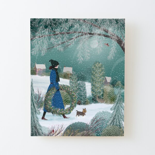The Extreme Wreather Wood Mounted Print