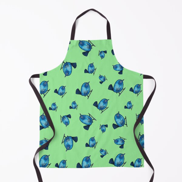 Item preview, Pretty Little Blue Bird Pattern designed and sold by RosalieReeves.
