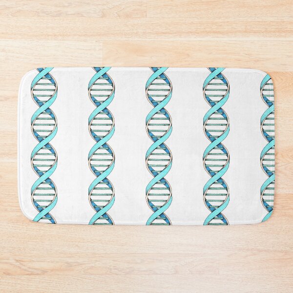 Item preview, Stippled Blue DNA Helix designed and sold by SciDotArt.