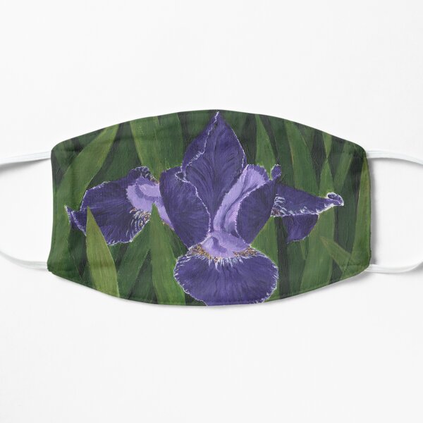 Purple Iris 19 Mask
