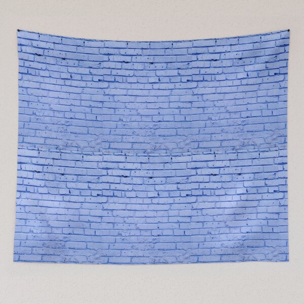 Item preview, Blue Brick Wall designed and sold by ShopManea.