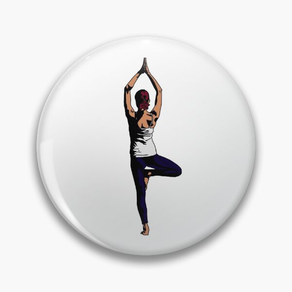 Item preview, Yoga Tree Pose (Vriksasana) 2 designed and sold by BearMa.