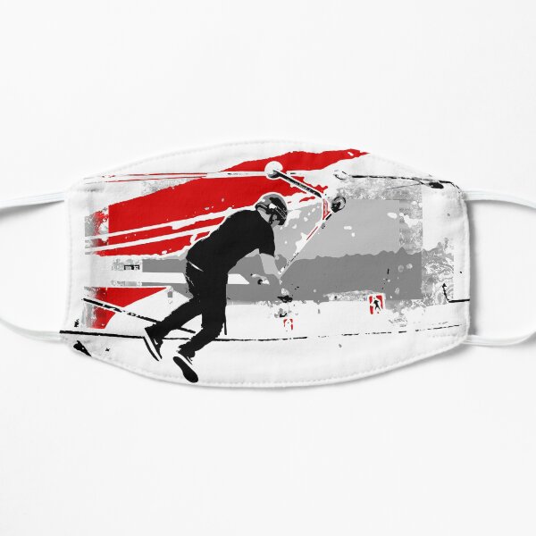 Spinning the Deck - Tail-whip Scooter Stunt Mask