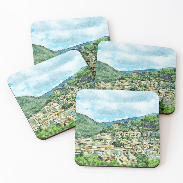 Item preview, Landscape with village designed and sold by Giuseppe Cocco.