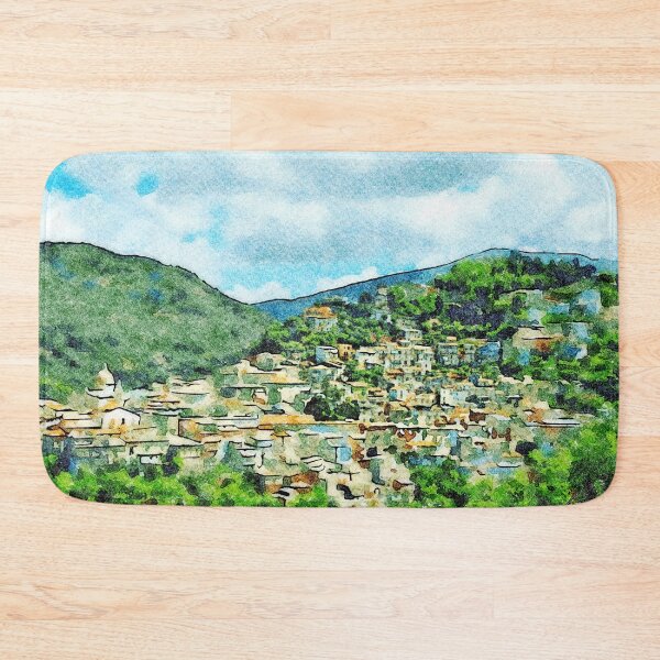 Item preview, Landscape with village designed and sold by Giuseppe Cocco.