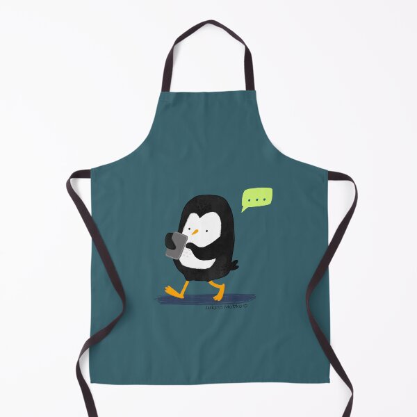 Item preview, Penguin Texting designed and sold by thepenguinsfamily.