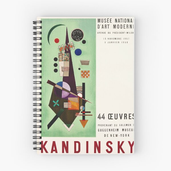 Item preview, Kandinsky Exhibition poster 1957 designed and sold by DejaVuStudio.