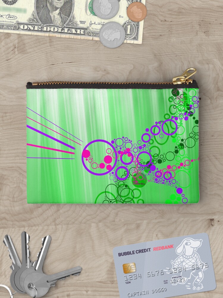 Thumbnail 3 of 4, Zipper Pouch, Blinding Lights designed and sold by that5280lady.