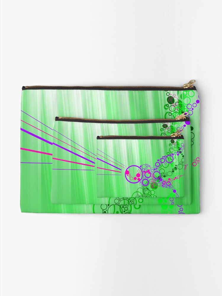 Thumbnail 2 of 4, Zipper Pouch, Blinding Lights designed and sold by that5280lady.