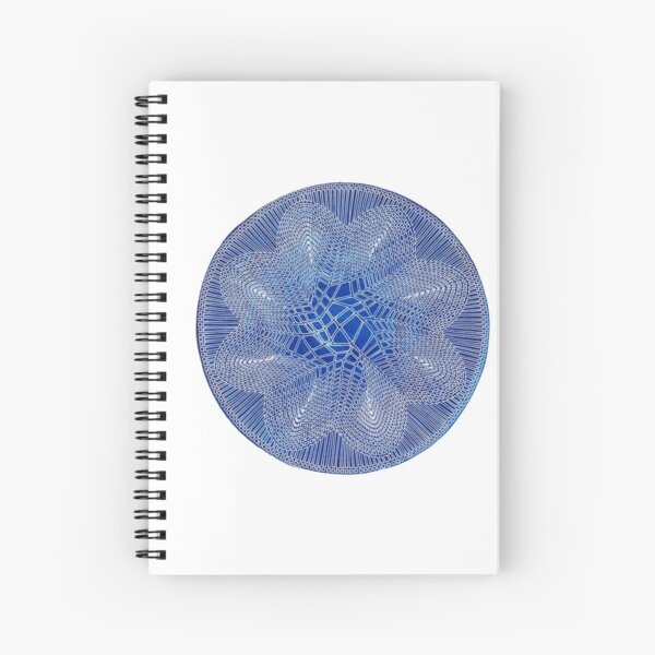 Blue Star Spiral Notebook